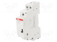 Relay: installation; bistable,impulse; NO x2; 18x68x85mm; 32A ABB