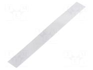 Reflector; 195x22mm; self-adhesive; E39 OMRON