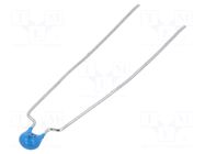 Capacitor: ceramic; 18pF; 50V; C0G (NP0); ±5%; THT; 5mm; 4x3.5x2.5mm MURATA