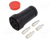 Connector: circular; plug; male; PIN: 4; 150A; Buccaneer 9000; IP68 BULGIN