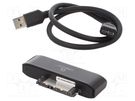 USB to SATA adapter; SATA plug,USB A micro plug,USB A plug GEMBIRD
