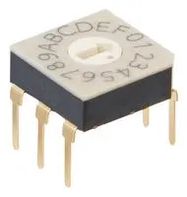 ROTARY CODED SWITCH, 16POS, 20V, TH