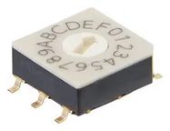 ROTARY CODED SWITCH, 16POS, 20V, SMD