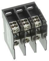 TERMINAL BLOCK, BARRIER, 3 POSITION, 2/0-14AWG