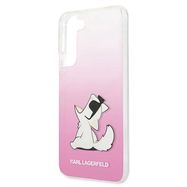 Karl Lagerfeld Choupette Eat Case for Samsung Galaxy S22+ - Pink, Karl Lagerfeld