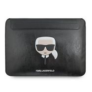 Karl Lagerfeld Ikonik Karl&#39;s Head case for a 13/14&quot; laptop - black, Karl Lagerfeld