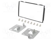 Radio frame; Nissan; 2 DIN; black ACV