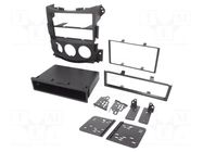 Radio frame; Nissan; 2 DIN; black ACV