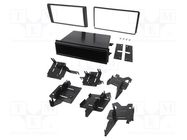 Radio frame; Nissan; 2 DIN; black gloss ACV