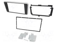 Radio frame; Nissan; 2 DIN; black gloss ACV