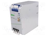 Power supply: switching; for DIN rail; 240W; 24VDC; 12.5A; 89% 