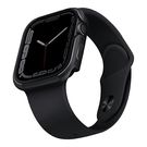 Uniq case Valencia Apple Watch Series 4/5/6/7/8/SE/SE2 45/44mm. graphite/graphite, UNIQ