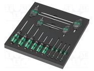 Kit: screwdrivers; Torx®; in a foam tray; 14pcs. WERA