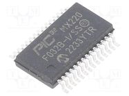 IC: PIC microcontroller; 32kB; 2.3÷3.6VDC; SMD; SSOP28; PIC32; tube MICROCHIP TECHNOLOGY