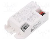 Power supply: switching; LED; 10W; 14÷20VDC; 500mA; 198÷264VAC TRIDONIC