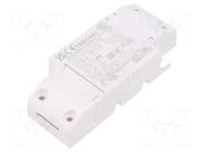 Power supply: switching; LED; 10W; 17÷29VDC; 350mA; 198÷264VAC TRIDONIC