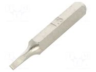 Screwdriver bit; slot; 1.5x0.3mm; Kind: precision BETA