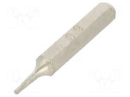 Screwdriver bit; hex key; HEX 0.9mm; Kind: precision BETA