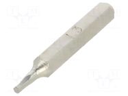 Screwdriver bit; hex key; HEX 1.3mm; Socket size: 4mm BETA