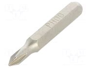 Screwdriver bit; Phillips; PH00; Kind: precision BETA