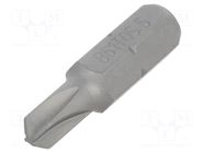 Screwdriver bit; Torq-Set®; TS5; 1/4"; Overall len: 25mm BETA