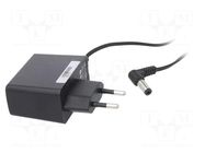 Power supply: switching; mains,plug-in; 12VDC; 1.25A; 15W; 84.13% POS