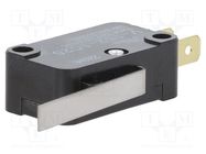 Microswitch SNAP ACTION; 15A/250VAC; with lever; SPDT; ON-(ON) OMRON Electronic Components