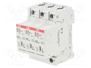 Surge arrester; Type 2; Poles: 3; In 8/20us: 40kA; -40÷80°C; IP20 ABB