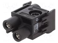 Connector: HDC; module; female; EPIC® MC; PIN: 2; 82A; 1kV; 10÷25mm2 LAPP