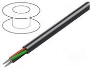 Wire; 4x20AWG; stranded; Cu; unshielded; Insulation: PVC; chrome BELDEN