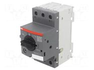 Motor breaker; 690VAC; for DIN rail mounting; IP20; -25÷60°C ABB