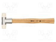 Hammer; 250mm; W: 76mm; 23mm; polyamide; wood (ash) WERA