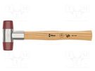 Hammer; 290mm; W: 102mm; 36mm; urethane; wood WERA