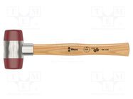 Hammer; 380mm; W: 131mm; 61mm; urethane; wood WERA