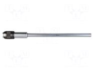 Holder; 1/4"; Overall len: 165mm; magnetic; Socket size: 6mm WERA