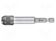 Holder; Socket size-inch: 1/4"; Kind of socket: C6,3mm,hexagonal WERA