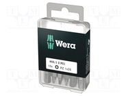 Kit: screwdriver bits WERA