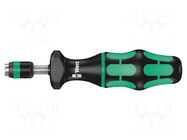 Screwdriver; torque; 155mm; 2.5÷11.5in/lbs WERA