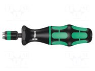 Screwdriver; torque; angular; Kraftform-7400; 155mm WERA