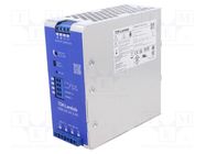 Power supply: switched-mode; for DIN rail; 120W; 24VDC; 5A; 89÷91% TDK-LAMBDA