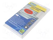 Hot melt glue; Ø: 12mm; transparent; L: 190mm; Temp: 170÷190°C RAPID