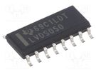 IC: interface; line driver,transceiver; 100Mbps,400Mbps; LVDS TEXAS INSTRUMENTS