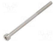 Screw; M3x50; 0.5; Head: cheese head; hex key; HEX 2,5mm; DIN 912 KRAFTBERG