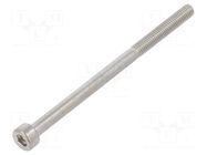 Screw; M3x50; 0.5; Head: cheese head; hex key; HEX 2.5mm; DIN 912 KRAFTBERG