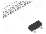 Diode: Zener; 0.3W; 15V; SMD; reel,tape; SOT23; single diode; 50nA DIODES INCORPORATED