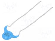 Capacitor: ceramic; X1/Y2; 2200pF; 250VAC; ±20%; THT; 7.5mm MURATA