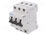 Circuit breaker; 230/400VAC; Inom: 25A; Poles: 3; Charact: D; 15kA EATON ELECTRIC