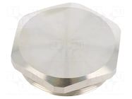 Stopper; M50; 1.5; IP68; brass; Plating: nickel; SKINDICHT® LAPP