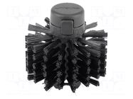 Brush; for cleaner; 2pcs; 50mm; Bristle material: plastic; 44g JBC TOOLS