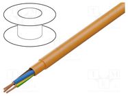 Wire; PUR-ORANGE-JB; 3G0.75mm2; unshielded; 300V,500V; Cu; orange HELUKABEL